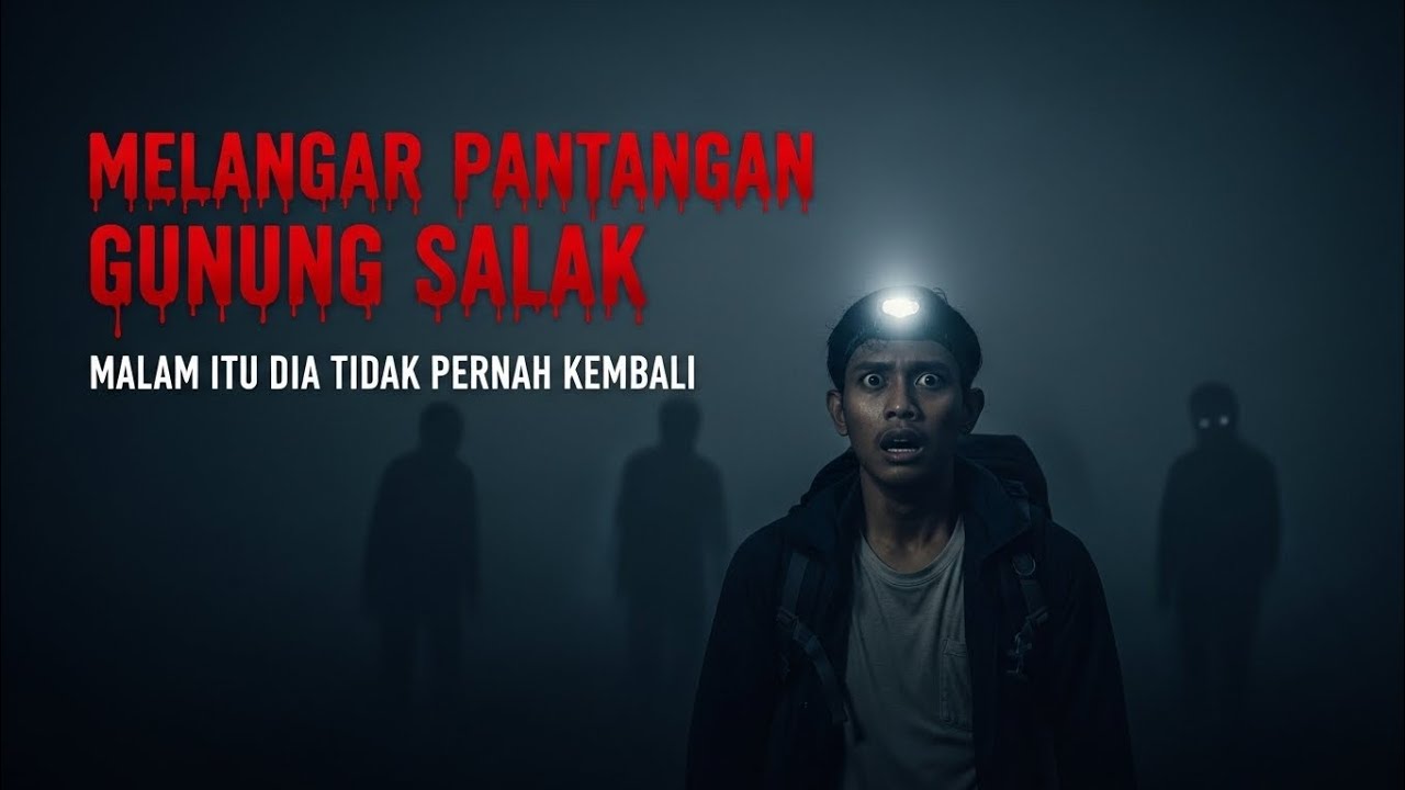 “Pendaki Ini Melanggar Pantangan Gunung Salak… Malam Itu Ia Tidak Pernah Kembali”