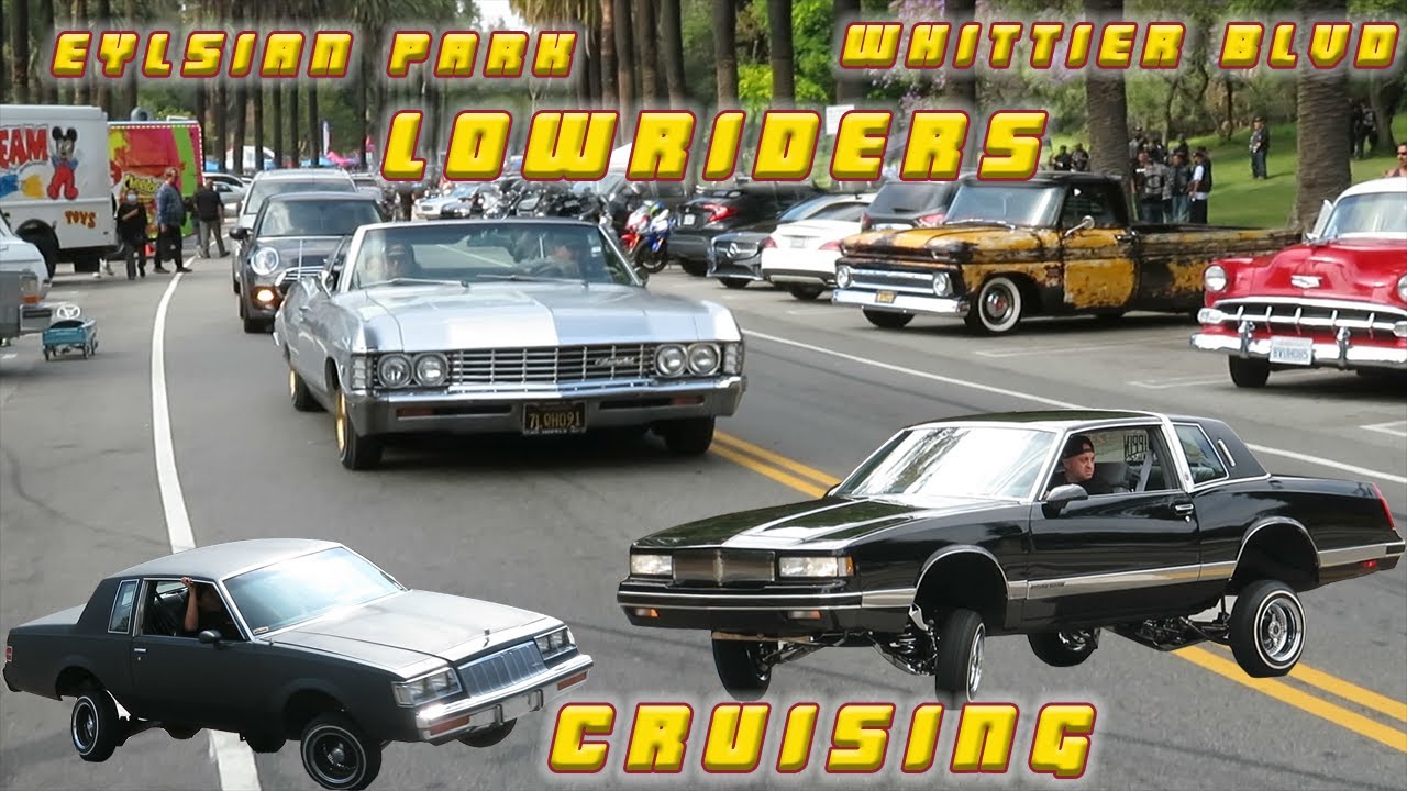 LOWRIDERS CRUISING ELYSIAN PARK TO WHITTIER BLVD SATURDAY | 5/28/2022