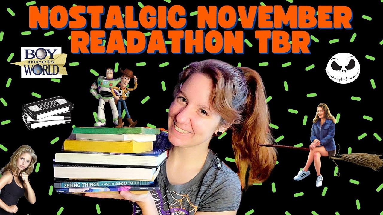 November Readathon TBR | Nostalgic November Readathon!