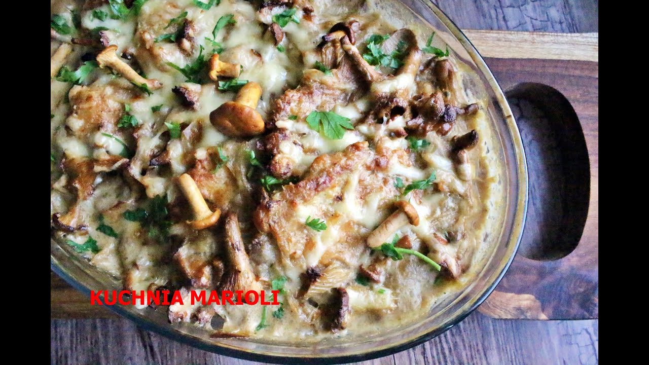 SCHAB ZAPIEKANY W SOSIE KURKOWYM