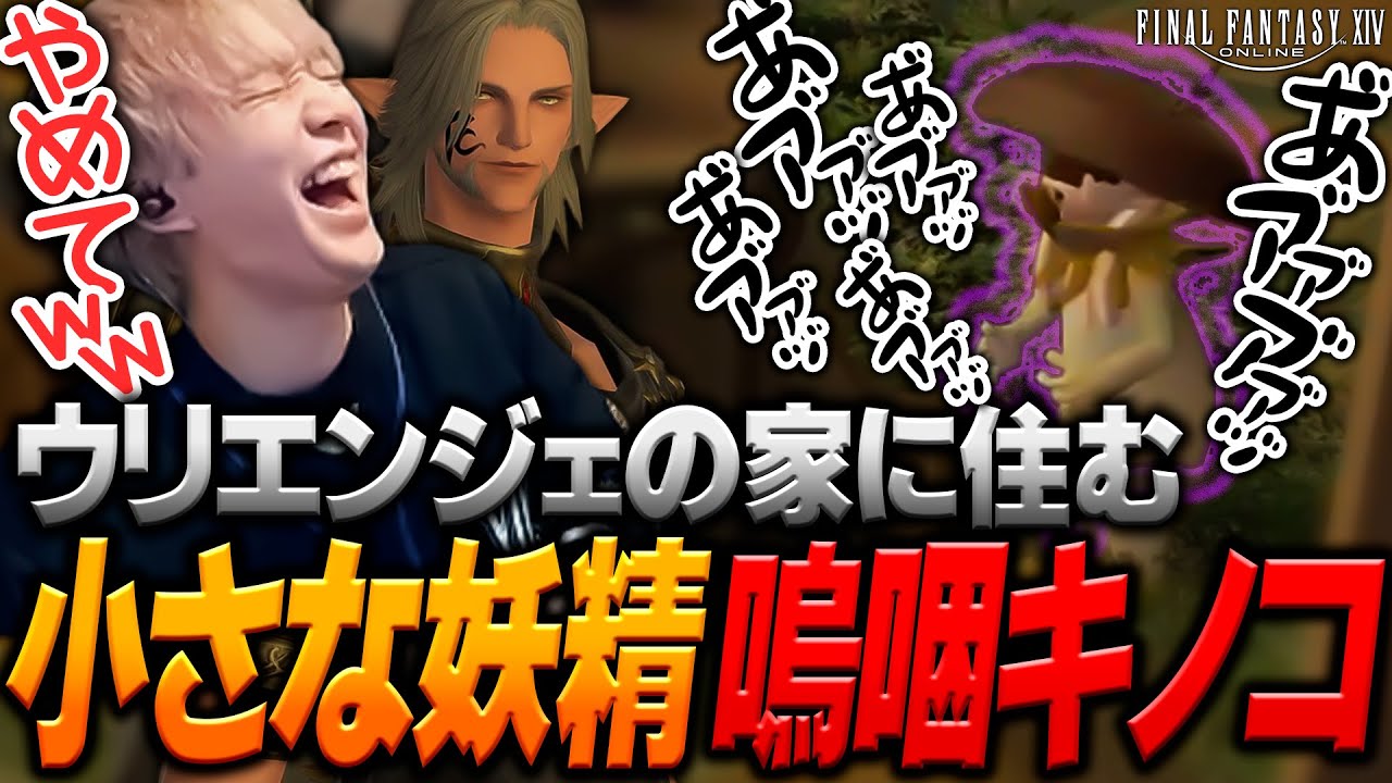 キノコの嗚咽が好き過ぎて笑いが止まらなくなるヘンディー【ヘンディー/トナカイト/FFXIV】