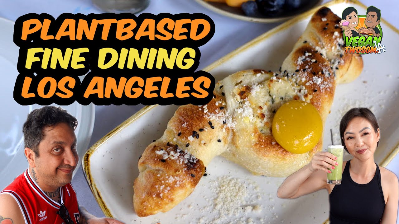 Vegan Fine Dining in LA at Crossroads Kitchen | VEGAN | VEGANTWOSOME