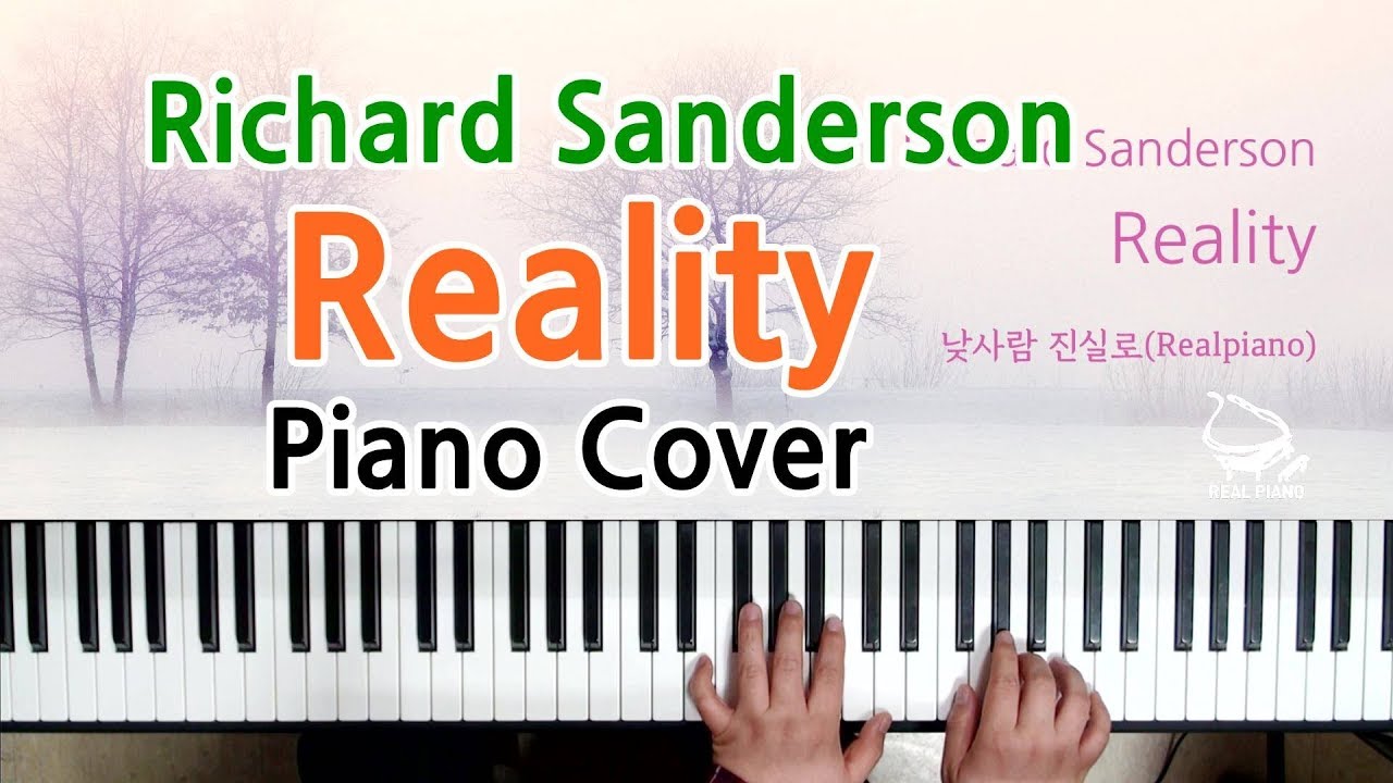 Richard Sanderson - Reality (Piano Cover)