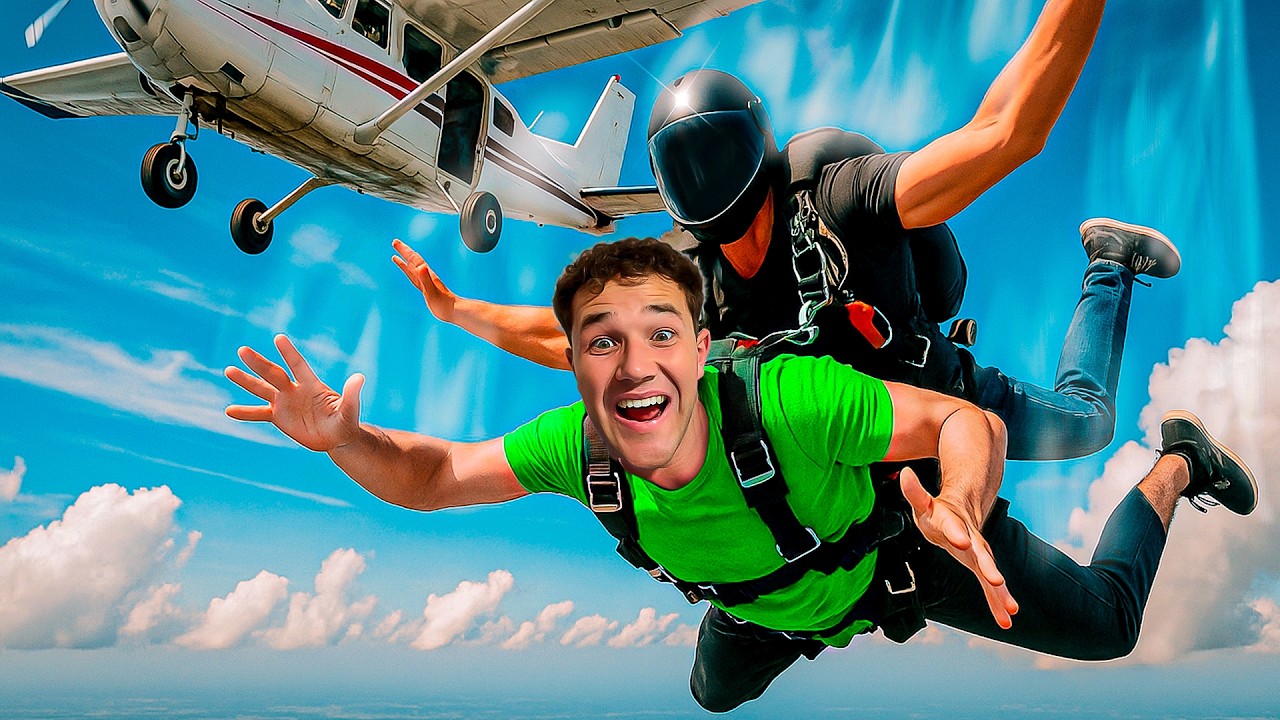 Salté en Pracaídas por Primera Vez