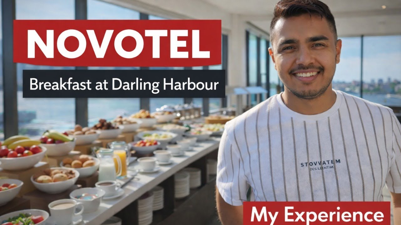 Breakfast at Novotel  Darling Harbour