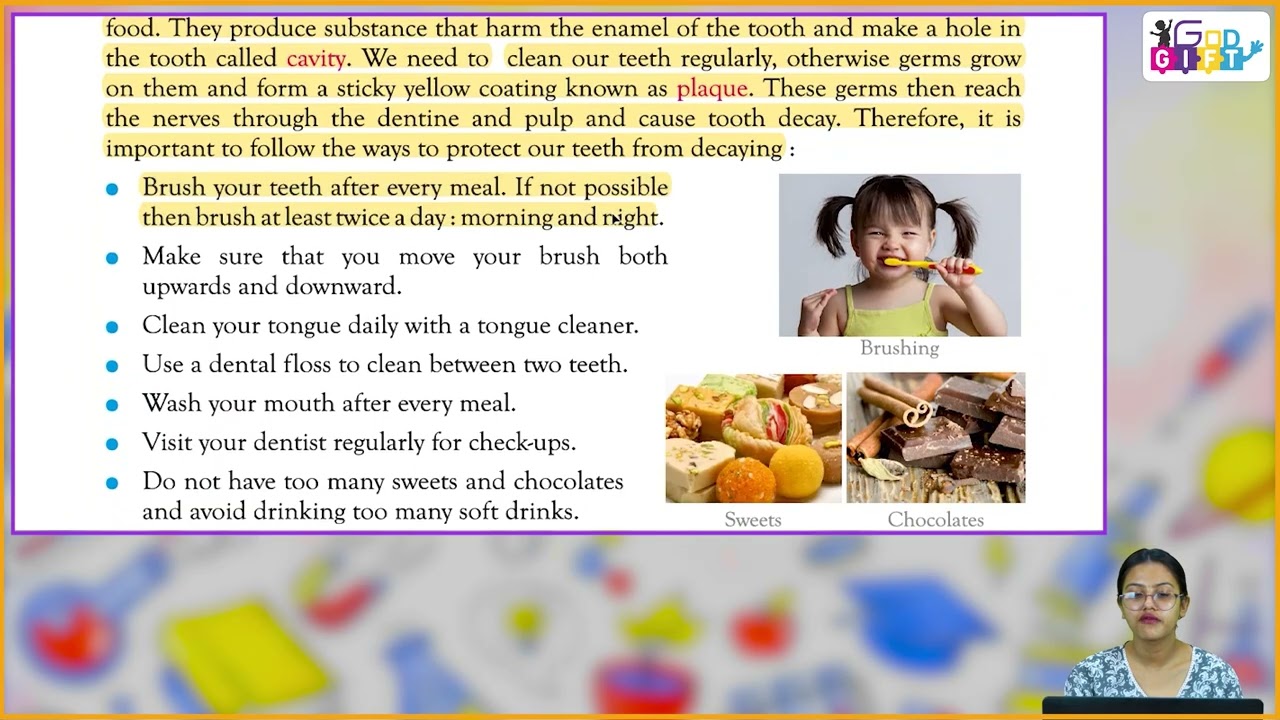 Ch 7 | Classico Books Publishing | Science | Class 04 | Teeth and Microbes | For Children