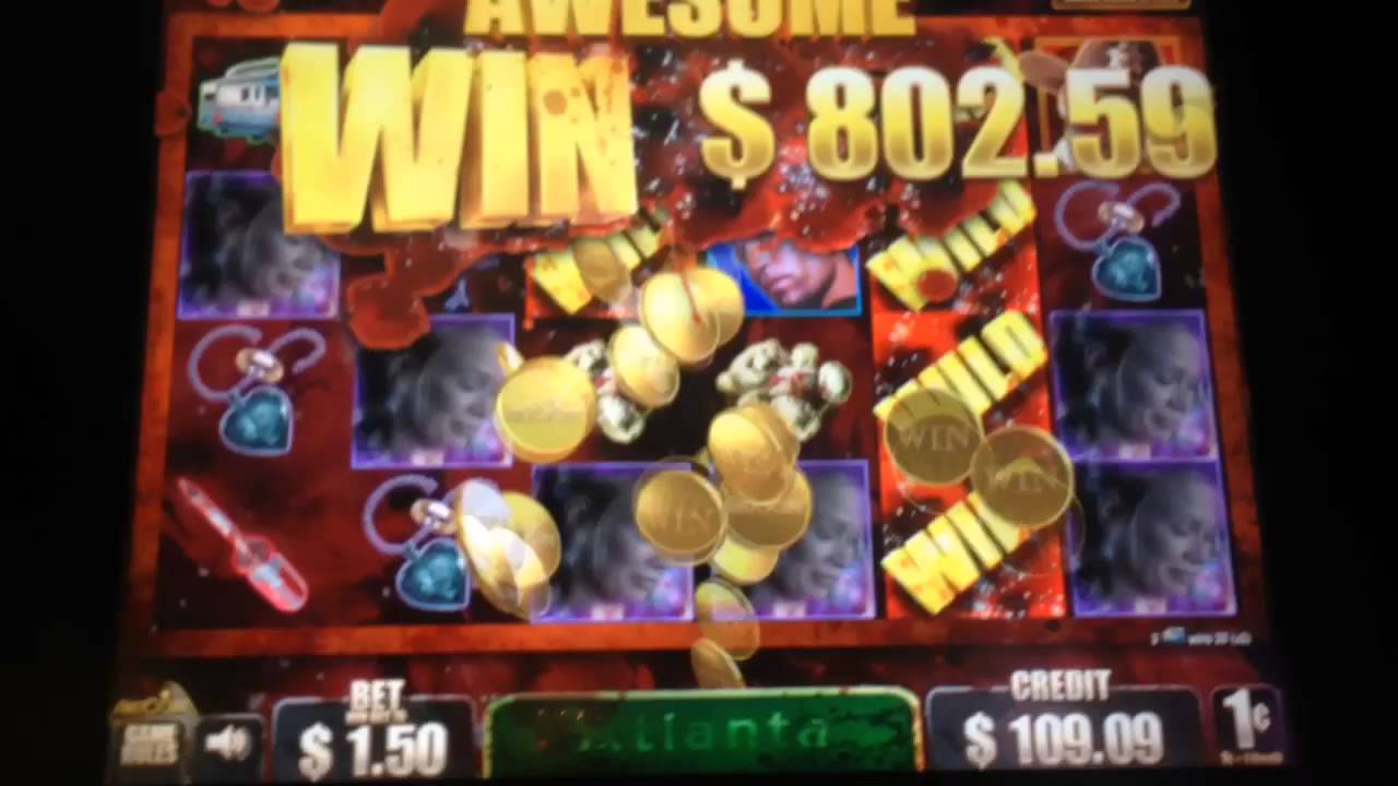 HUGE WIN! The WALKING DEAD slot machine Big Bonus WIN