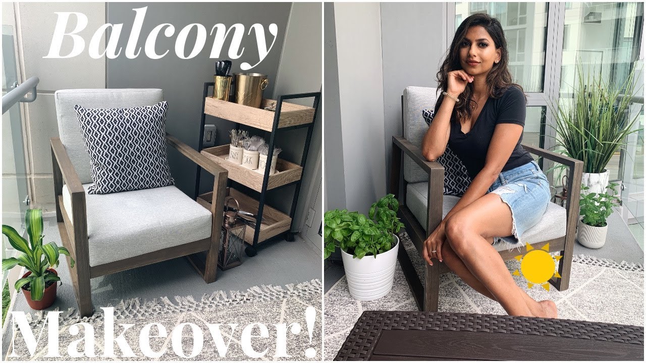 EXTREME Balcony MAKEOVER!!!! Cozy, Comfy Transformation!