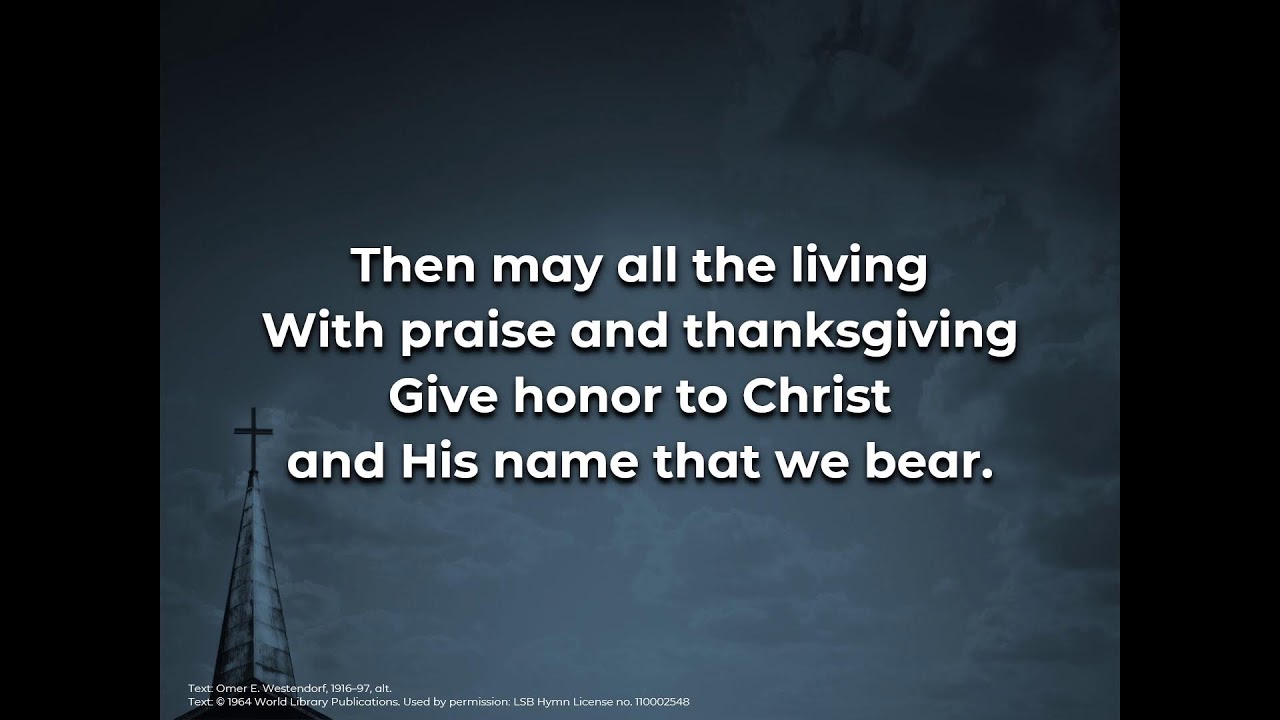 Traditional Worship Service - 8:30 AM January 18th, 2026