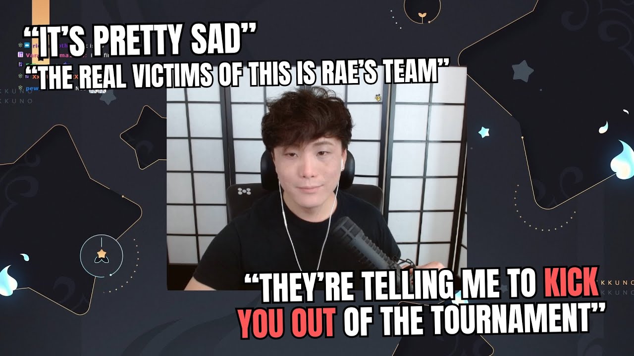 Sykkuno on Twitch Rivals CHANGING the Rules Before the Tournament and Getting Kicked Out