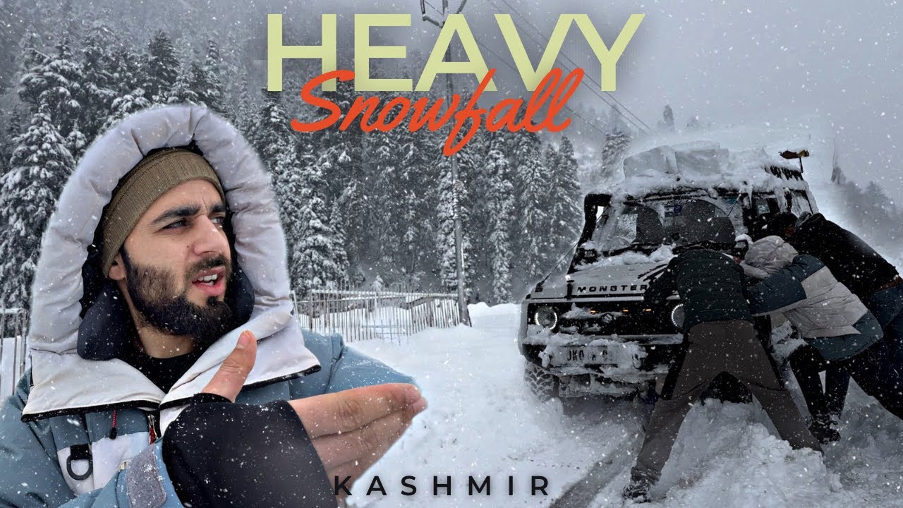 Heavy Snowfall In Kashmir || Police Restrictions || Sonmarg || The Umar
