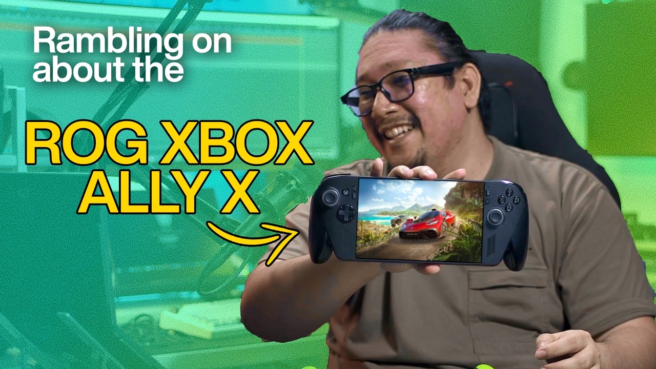 ROG Xbox Ally X - An unnecessarily long first impressions video.