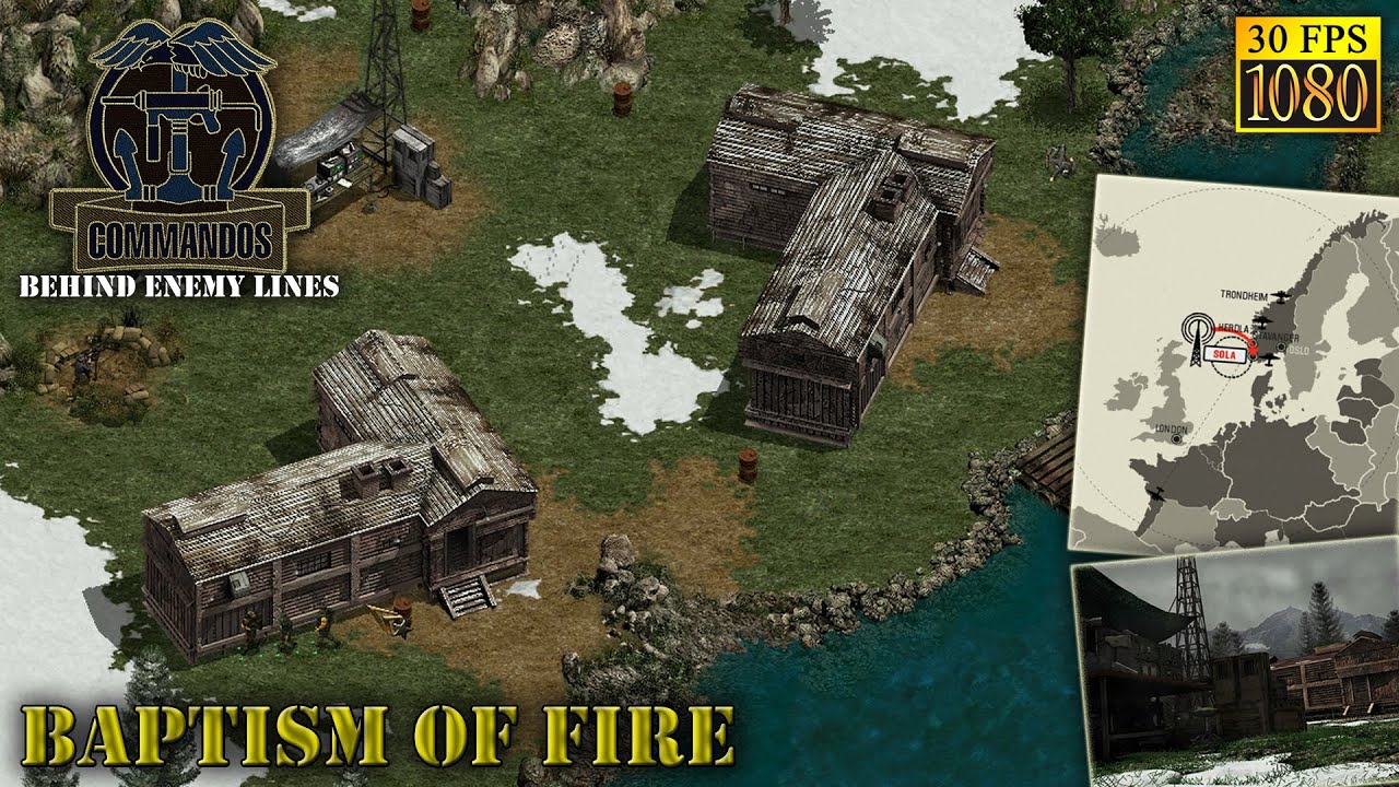 Commandos: Behind Enemy Lines. Mission 1 