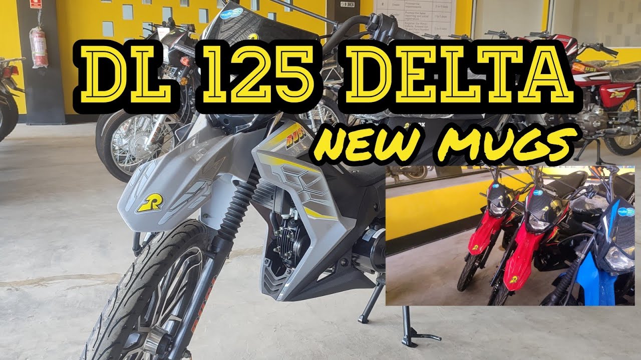 RUSI DL 125 DELTA NEW MUGS | MARZ JAM | RUSI