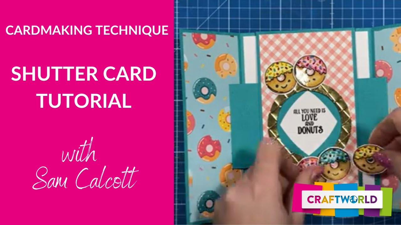 Shutter Card Tutorial with Sam Calcott of Made To Surprise