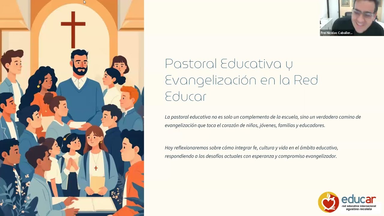 Pastoral Educativa y Evangelización en la Red EDUCAR (Fr. Nicolás Caballero)