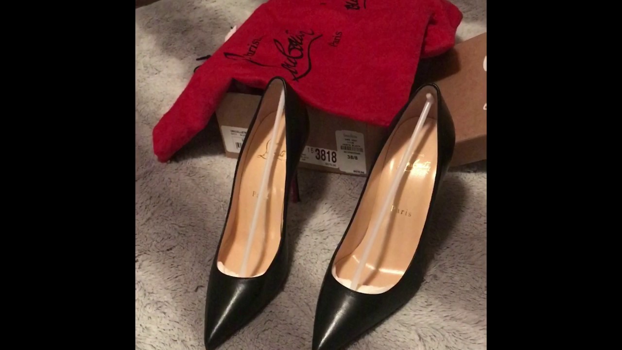 My Christian Louboutin Décolleté 554, after one wear/review
