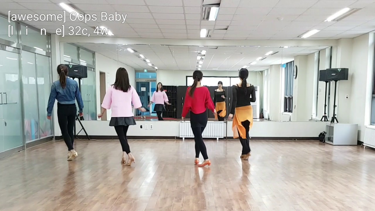 Oops Baby Linedance(Cody Flowers & Rachael McEnaney - Dec 6th 2016/어썸라인)