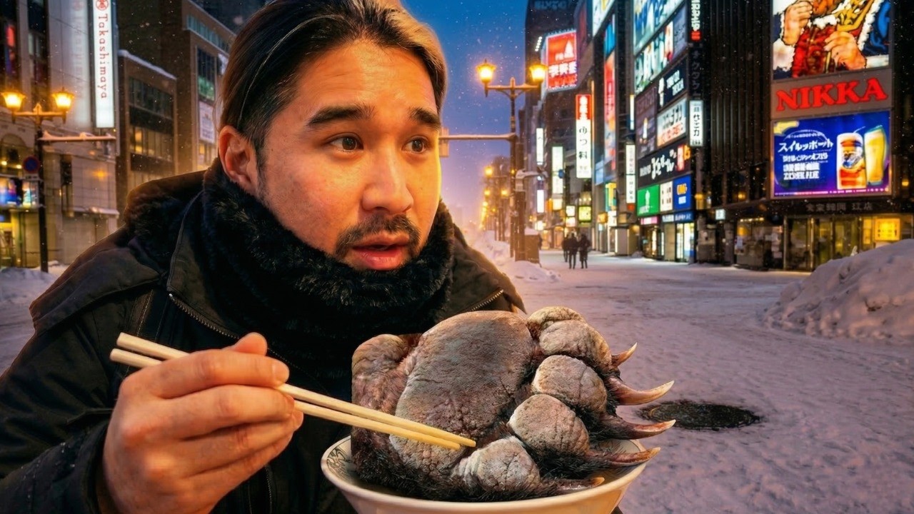 🐾 5 días comiendo en Japón norte: de ESPERMA de pescado a pata de OSO