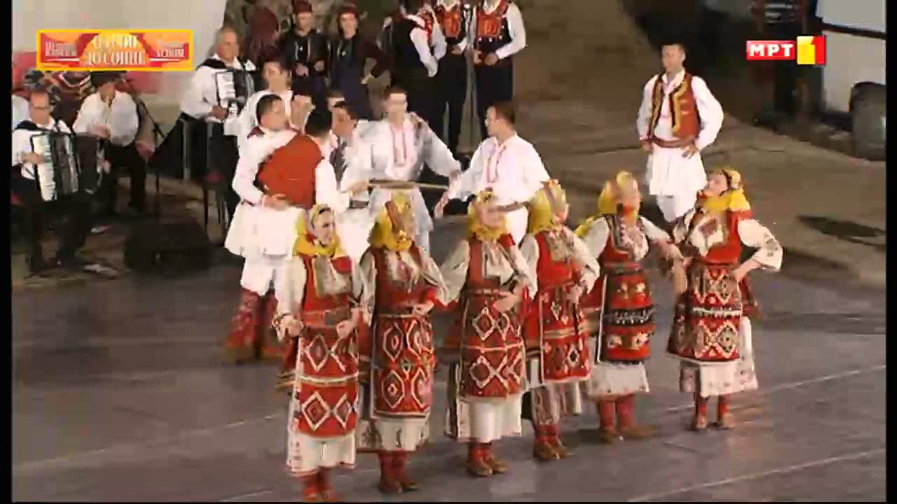 Ансамбл Танец - Драчевка (Охридско лето 2014)