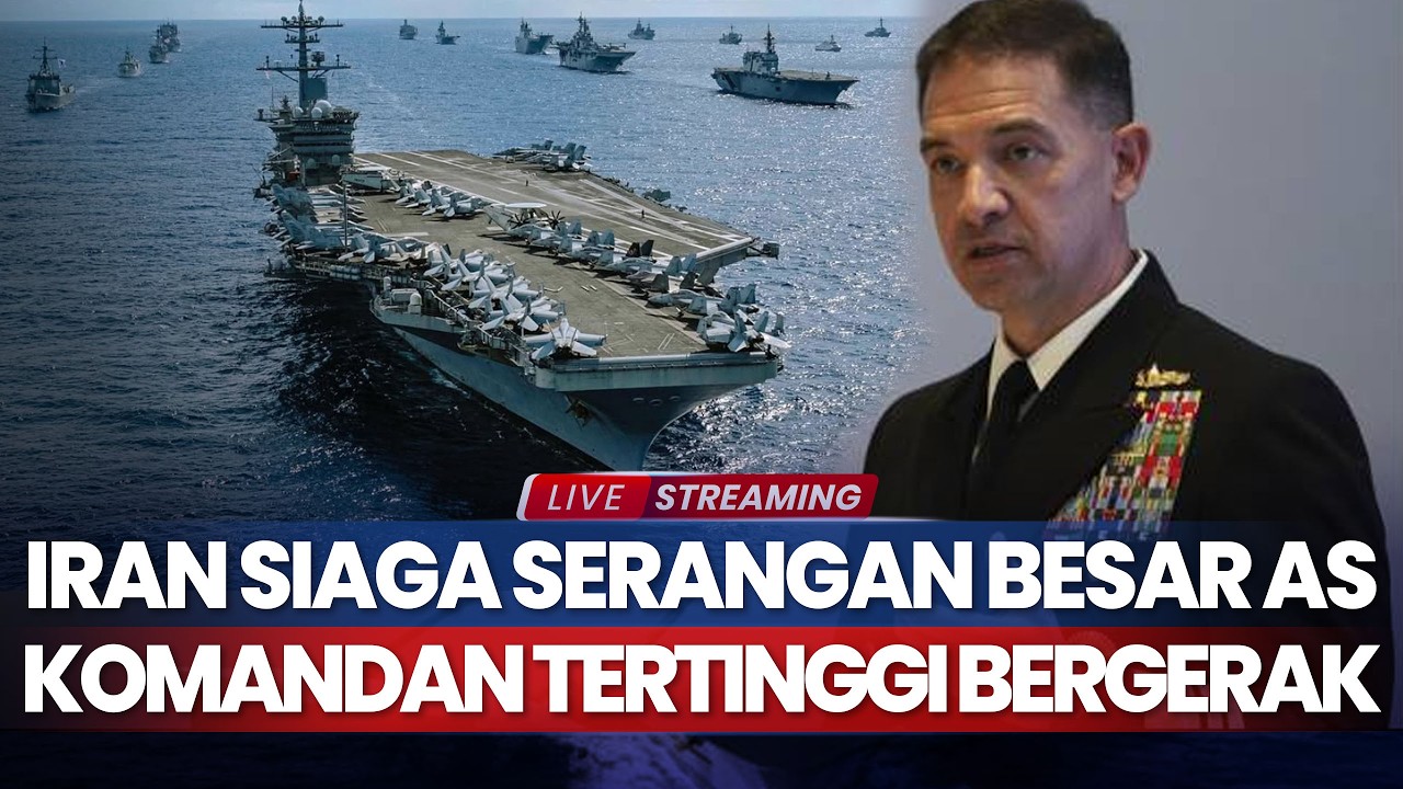 Iran Siaga Serangan Besar AS, Komandan Tertinggi Instruksi Trump Pergerakan Serangan