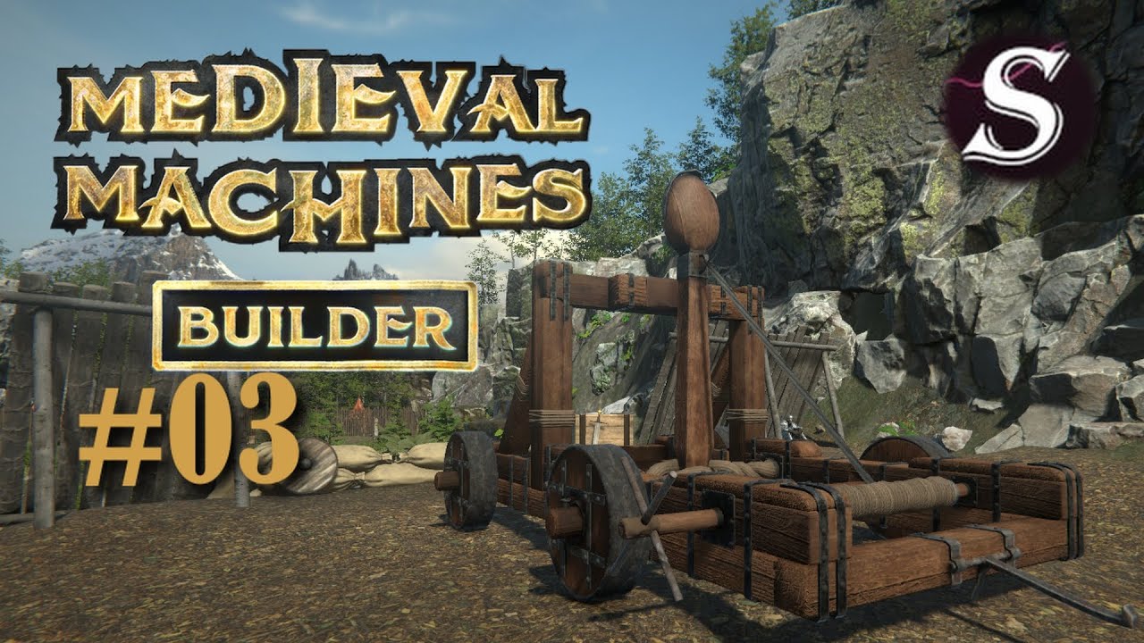 Medieval Machines Builder | #03 | Testy onagera. | gameplay PL