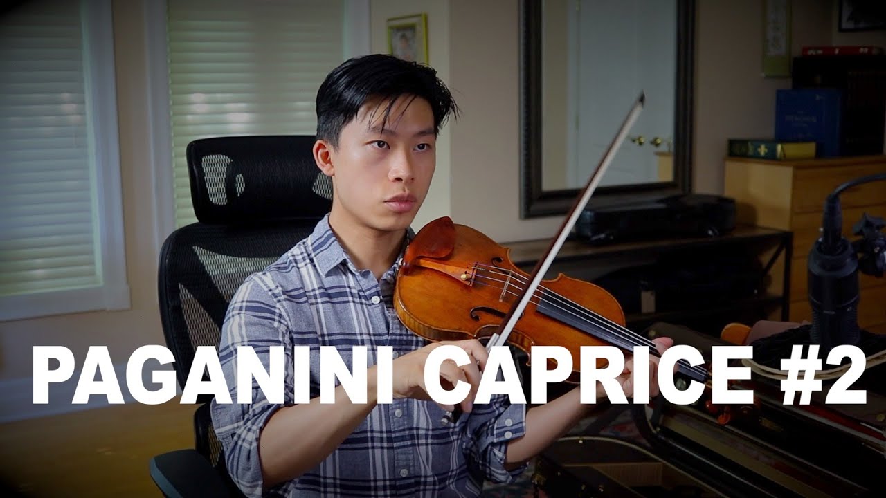 how to play Paganini Caprice No. 2