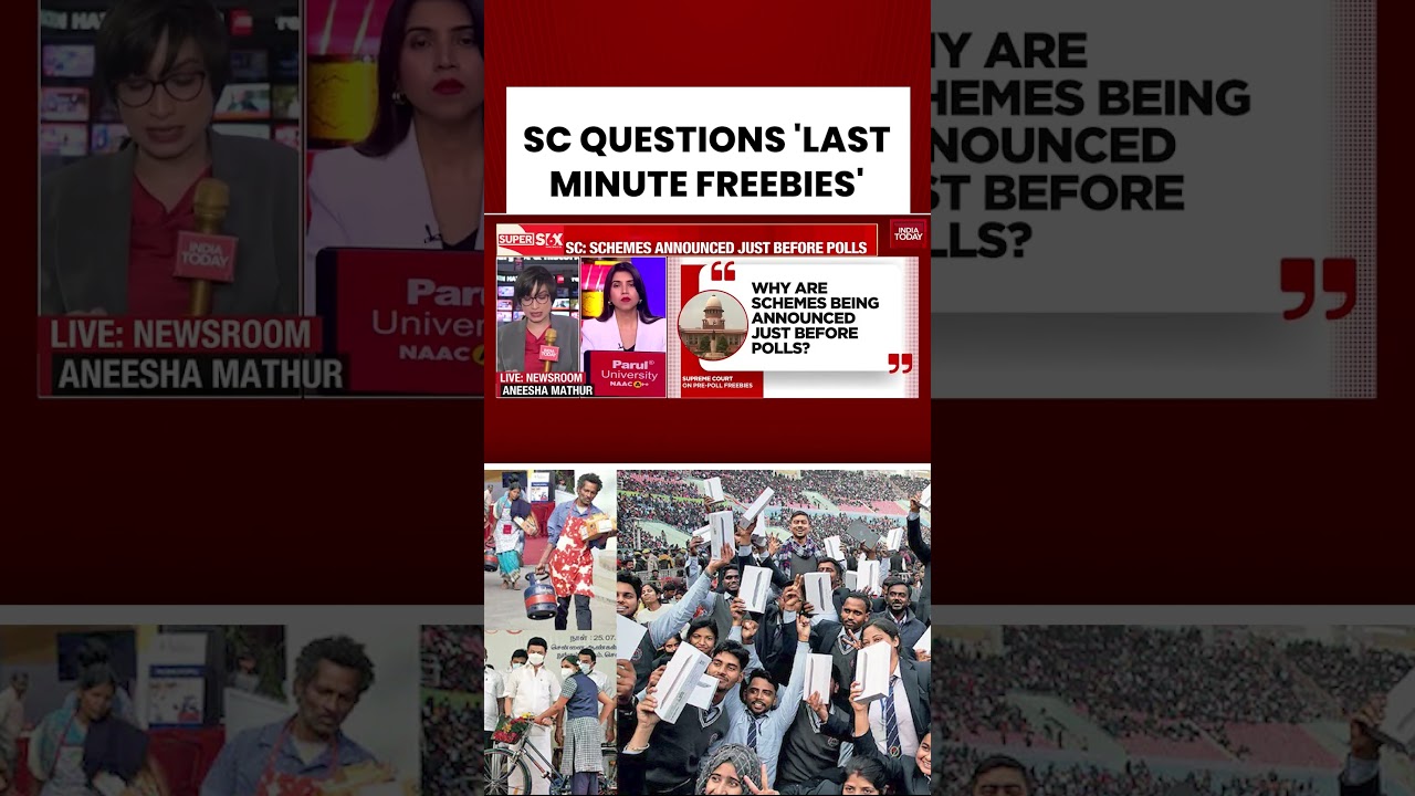 Supreme Court Slams Election Freebies, Urges Focus on Human Resource Development #mkstalin