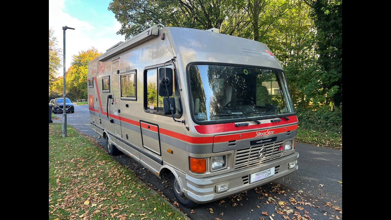 RMB Silver Star 410D 1990 2 berth/belt 195k km sports garage rear fixed bed