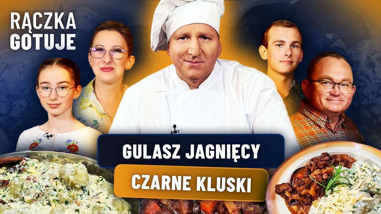 Rączka w Beskidzie Żywieckim. Gulasz jagnięcy i czarne kluski z góralskimi serami | RĄCZKA GOTUJE