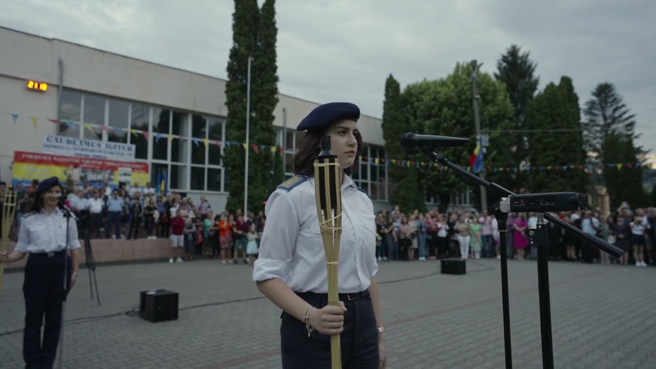 Ultimul apel de seară la Colegiul Național Militar „Mihai Viteazul” Alba Iulia