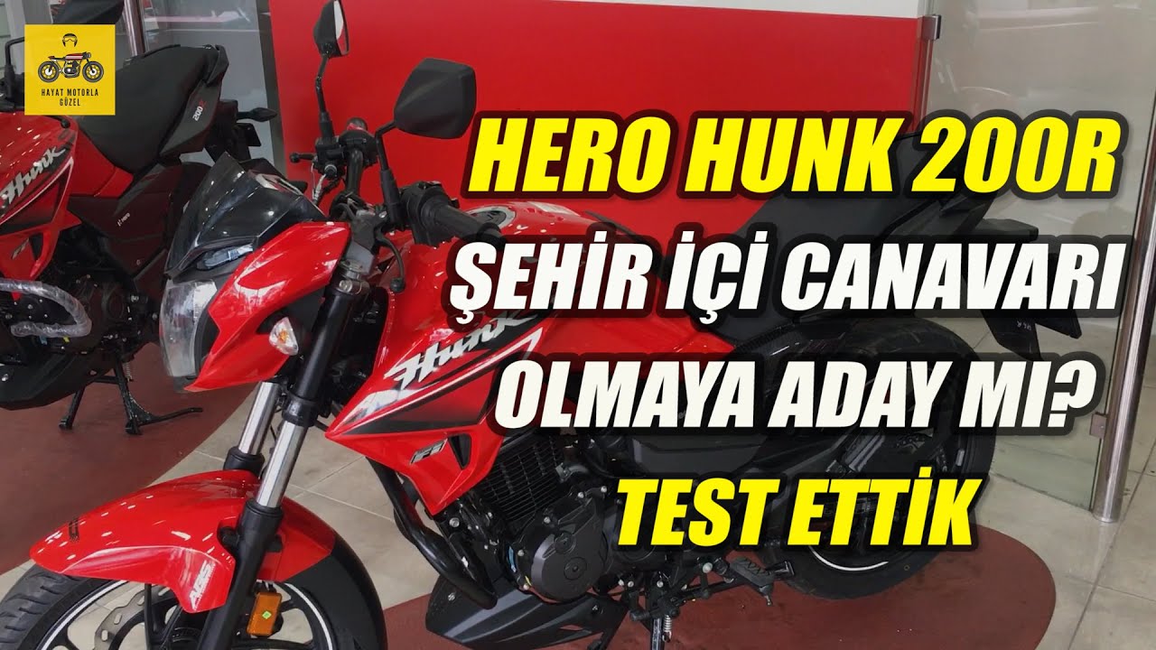 Hero Hunk 200 R Sürüş Testi I 2020 İlk Test