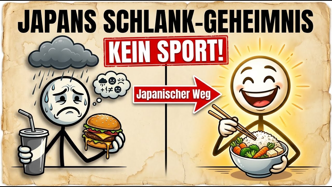Schnell abnehmen OHNE Sport: 9 Japanische Gewohnheiten, die sofort funktionieren