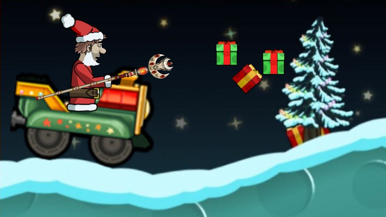 Kiddie Express in Xmas Gameplay Walkthrough | Hill Climb Racing
