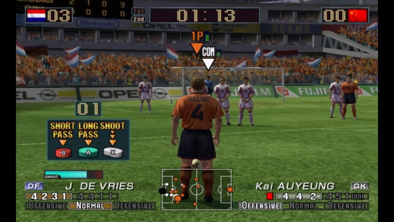 virtua striker 3 Ver. 2002 Best goal