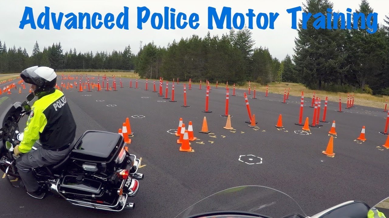 Police Advanced Motor School Training-Motorcycle Officers-Washington State Patrol Academy