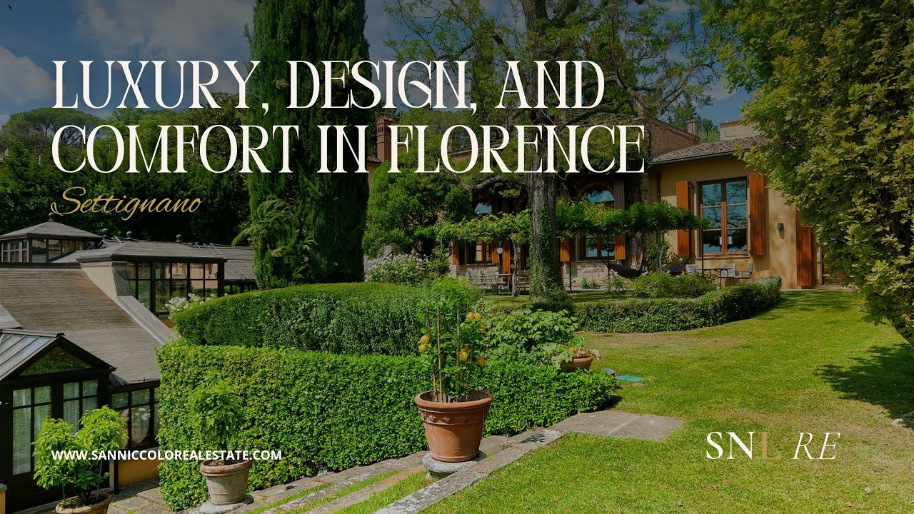 Stunning Panoramic Villa in Settignano | Luxury, Design, and Comfort in Florence