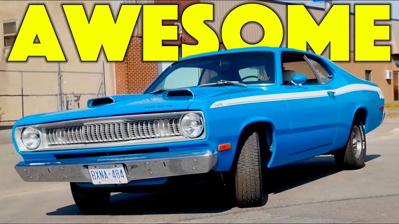 340 Duster Rolls Out - Hemi Road Runner Rolls In