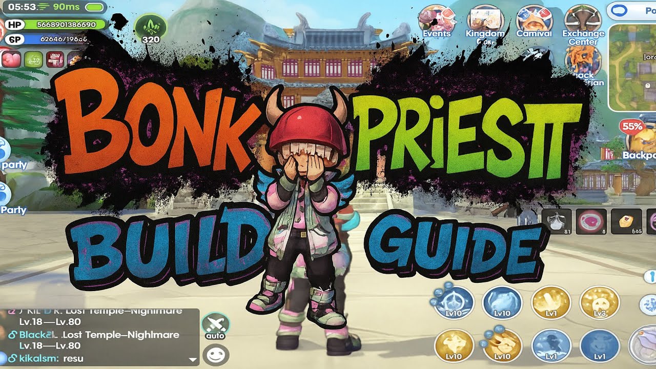 My Bonk Priest Build Update/Guide - Ragnarok X: Next Generation Global