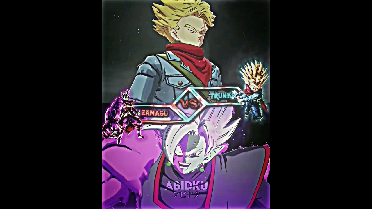 SOH Trunks VS Corrupted Zamasu - Dragon Ball Legends
