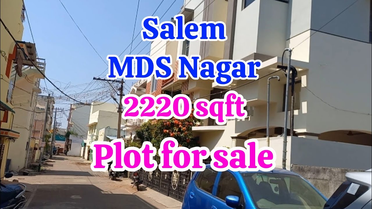 Salem city MDS Nagar / Plot for sale / #vhomesandproperties 