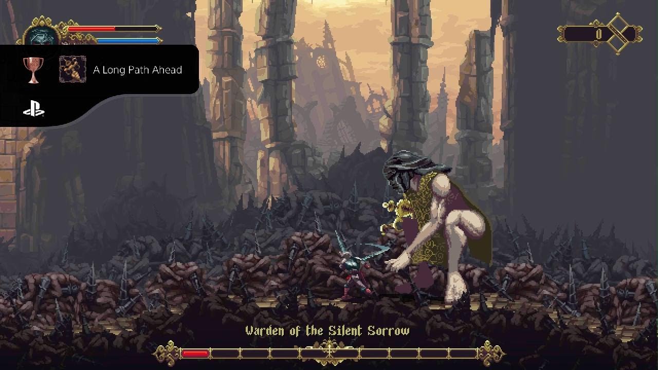 A Long  Path Ahead Blasphemous #ps4trophy