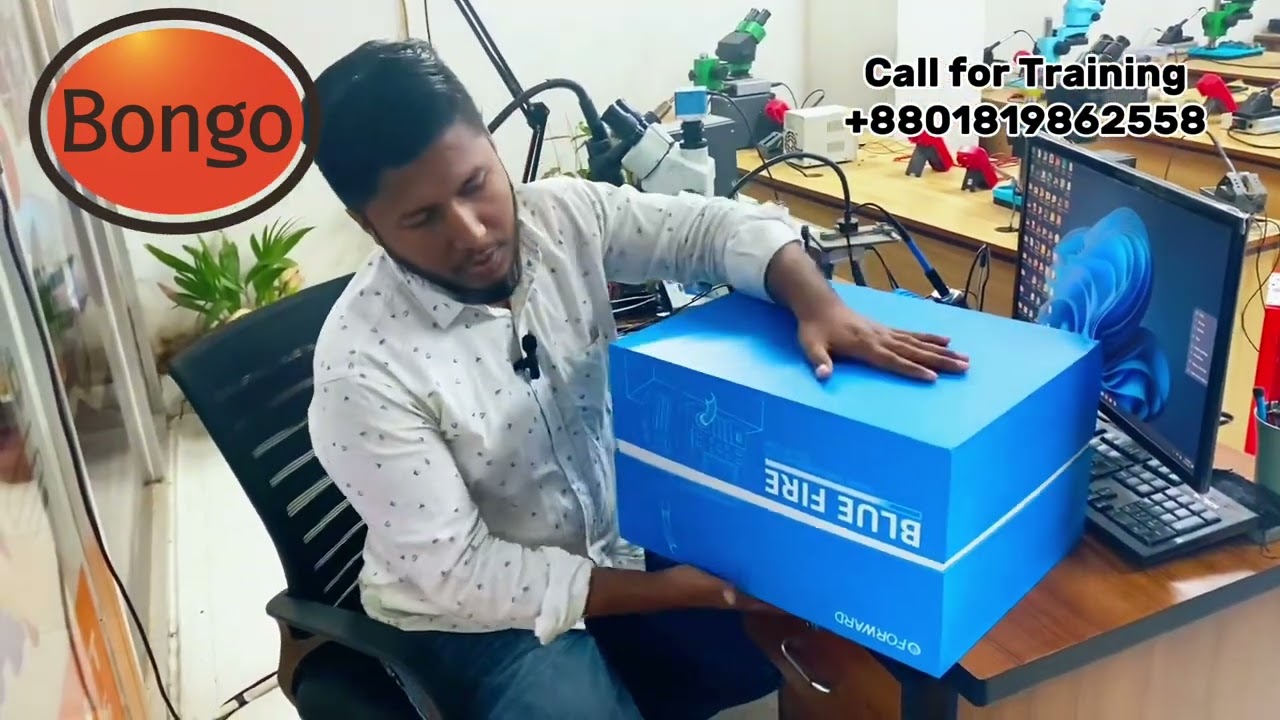 Forward iron and Hot air gun Review by MD Mehedi Hassan sir