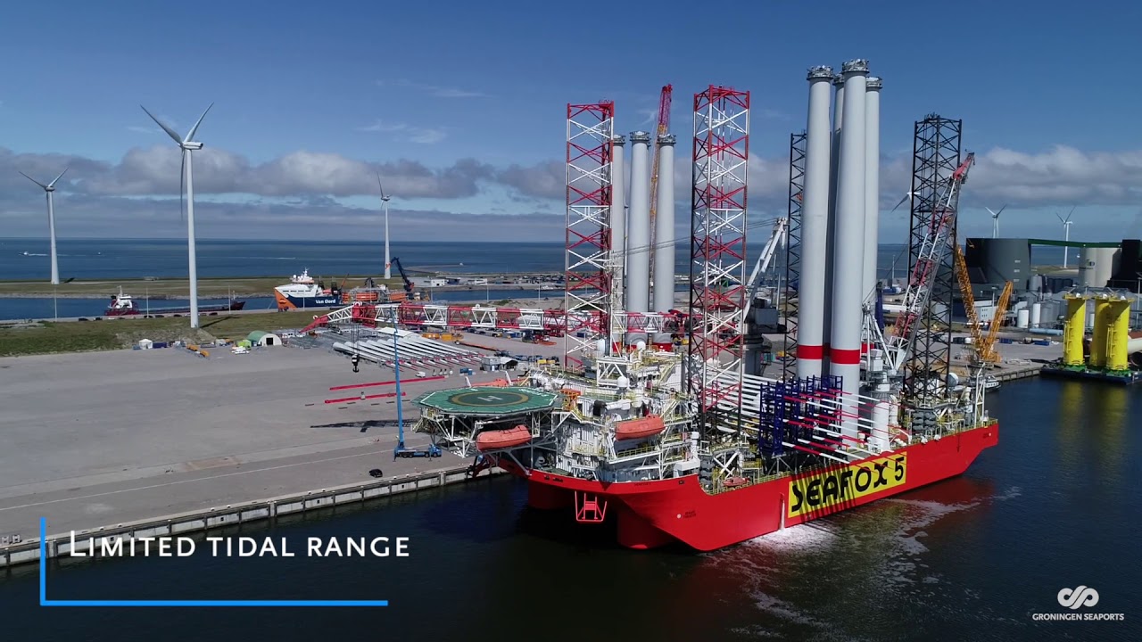 Eemshaven Offshore Wind Port - April 2020