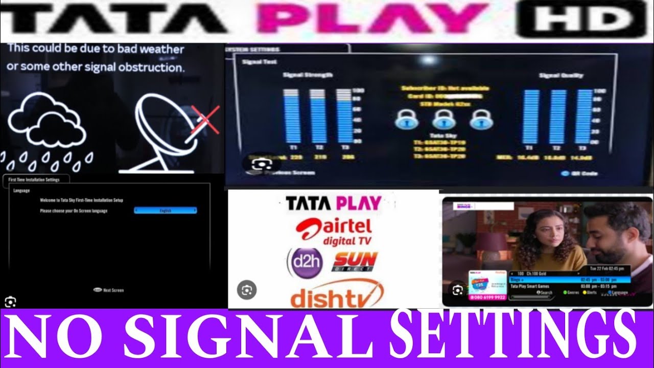 YOUR TATA PLAY DISH ANTENNA 📡 📡 📡 SET TOP BOX IS NOT RECEIVING SIGNAL
