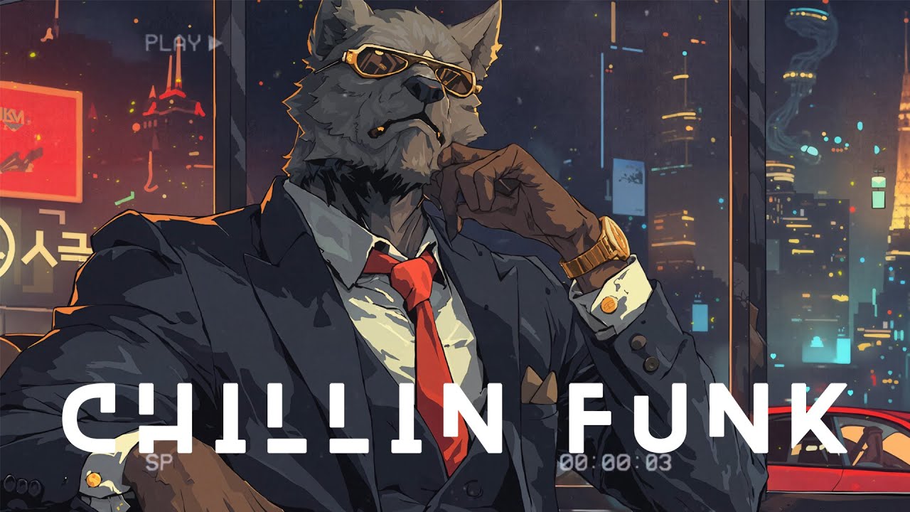 𝐃𝐚𝐩𝐩𝐞𝐫 𝐖𝐨𝐥𝐟 | Urban Funk Pulse 🎵 Electric Flow | Relax, Focus and Vibe #soulfunk #chillbeats