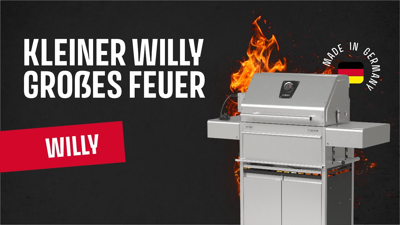 Willy L: Der Ultimative Holzkohlegrill für jeden Anlass von Schickling Grill 🔥