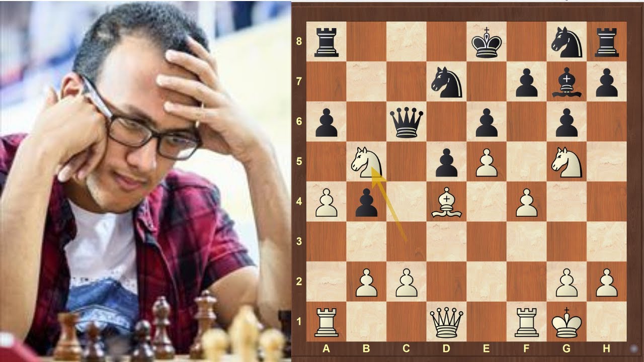 مباراة عالمية من أصغر جراند ماستر مصرى