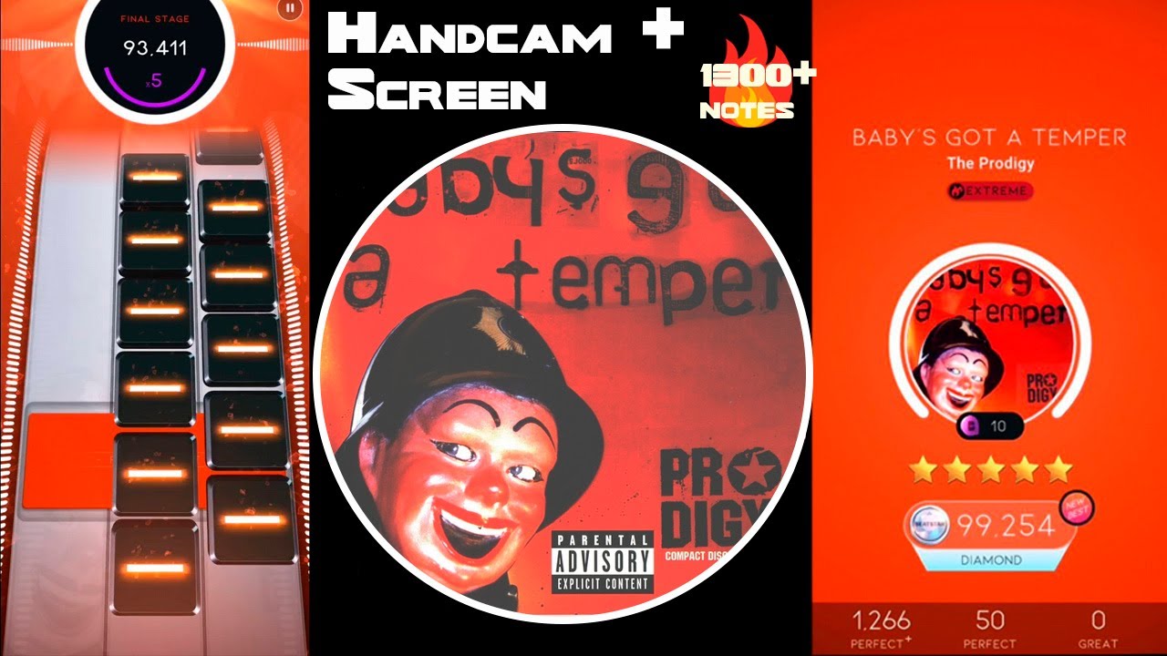 [Beatstar Mod] Baby's Got a Temper (EXTREME) | The Prodigy | Handcam + Screen | Custom Song