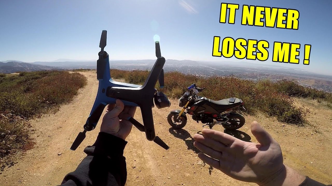 SKYDIO 2 Motorcycle Mountain Climb With Unbelievable Tracking !